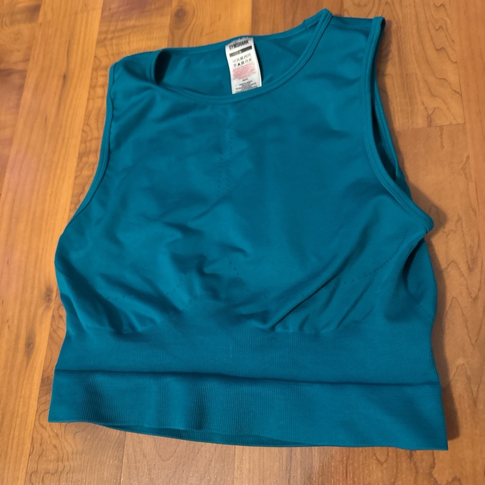Gymshark Crop Workout Teal